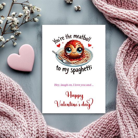 Playful Valentine Card Funny Cartoon Fruit Quote シーズンカード