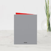 Playful Valentine’s Day シーズンカード (裏面)