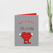 Playful Valentine’s Day シーズンカード (正面)