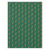 Playful Watercolor Carrot テーブルクロス (正面)