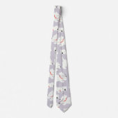 Playful Westie ネクタイ (裏面)