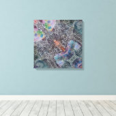 Playful Wonder Stretched Canvas Print キャンバスプリント (インサイチュ (ウッドフロア))