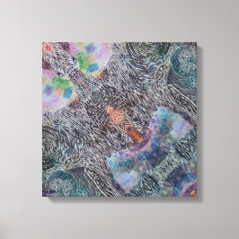 Playful Wonder Stretched Canvas Print キャンバスプリント