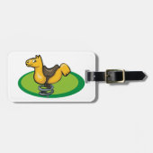 Playground Horse Spring Rider ラゲッジタグ (正面横)