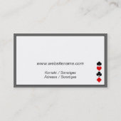 playing cards 名刺 (裏面)