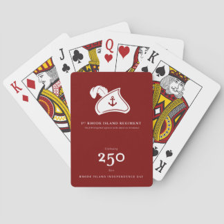 Playing Cards — 1st Rhode Island Regiment トランプ