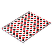 Playing Cards Clubs and Spades Notebook Journal ノートブック (左側)