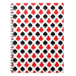 Playing Cards Clubs and Spades Notebook Journal ノートブック