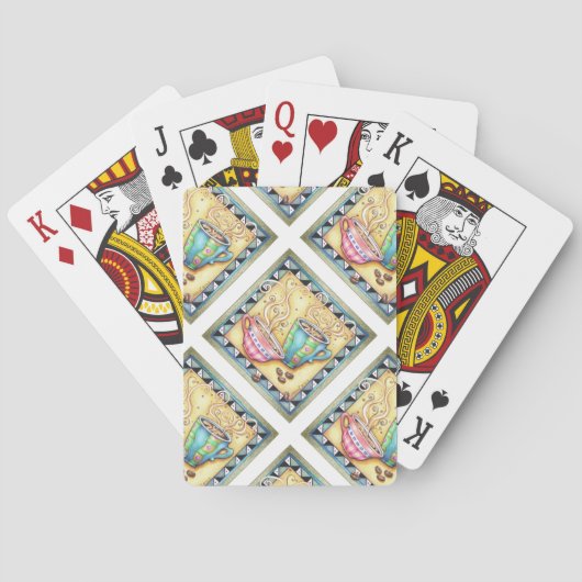 PLAYING CARDS - COOL BEANS! コーヒーアート トランプ (裏面)