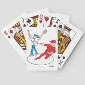 Playing cards :  He's safe / Baseball  トランプ (裏面)