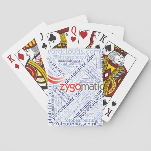 Playing cards (portrait) トランプ (裏面)