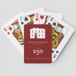 Playing Cards — Stephen Hopkins House トランプ
