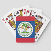 Playing Cards with Flag of Belize トランプ (裏面)