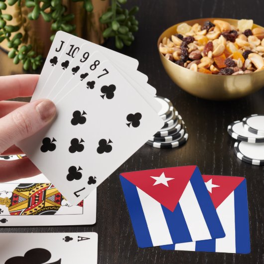 Playing Cards with flag of Cuba トランプ (インサイチュ)