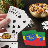 Playing Cards with flag of Ethiopia トランプ (インサイチュ)