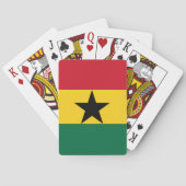 Playing Cards with flag of Ghana トランプ (裏面)