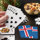 Playing Cards with flag of Iceland トランプ (インサイチュ)