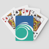 Playing Cards with flag of Ottawa トランプ (裏面)