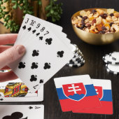 Playing Cards with flag of Slovakia トランプ (インサイチュ)
