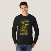 Playing The French Horn  French Horn Player Music Tシャツ (正面フル)