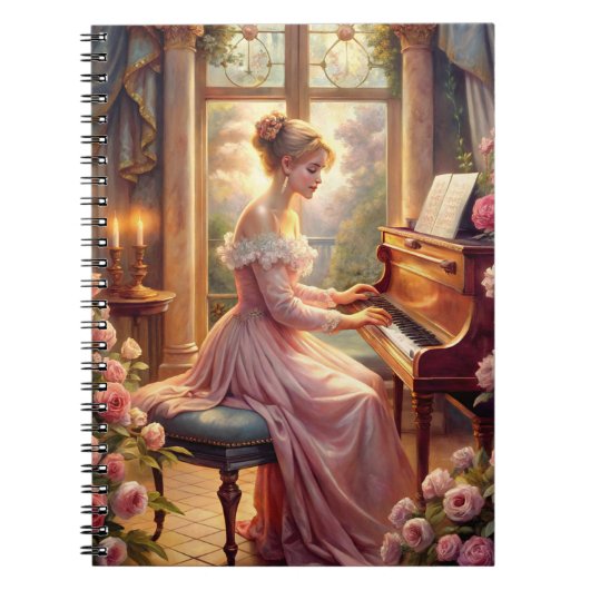 Playing The Piano ノートブック (正面)