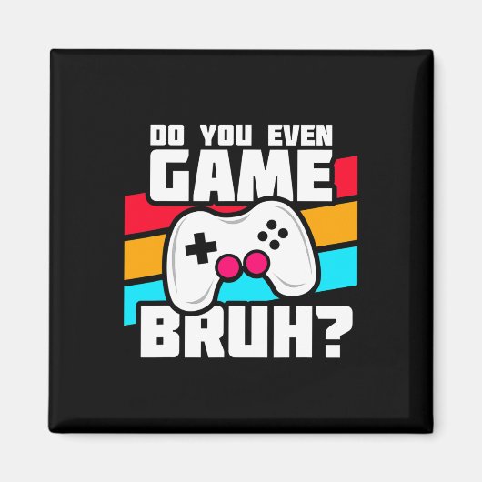 Playing Video Games - Pc Console Gaming - Funny Vi マグネット (正面)