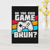Playing Video Games - Video Gamer Meme - Funny Vid カード (黄色い花)