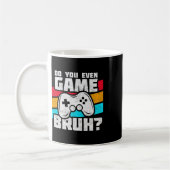 Playing Video Games - Video Gamer Meme - Funny Vid コーヒーマグカップ (左)