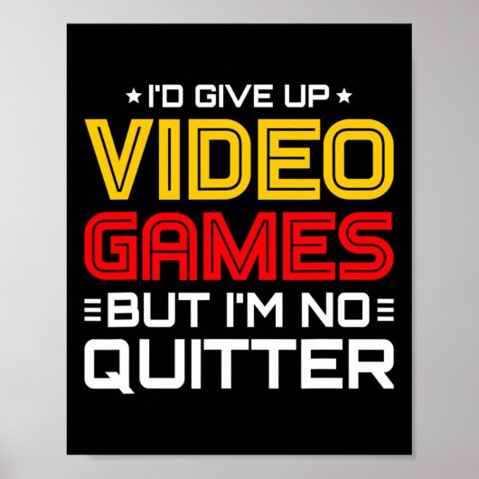 Playing Video Games - Video Gamer Meme - Funny Vid ポスター (正面)