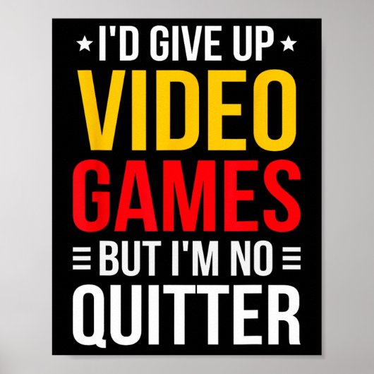Playing Video Games - Video Gamer Meme - Funny Vid ポスター (正面)