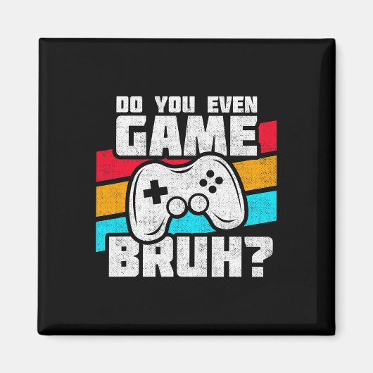 Playing Video Games - Video Gamer Meme - Funny Vid マグネット (正面)