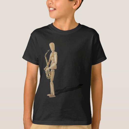 PlayingTheSaxophone020511 Tシャツ (正面)