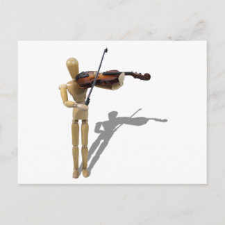 PlayingViolin081210 ポストカード