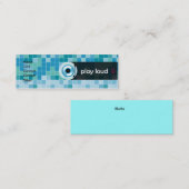 PlayLoudのプロフィールカード スキニー名刺 (正面/裏面)