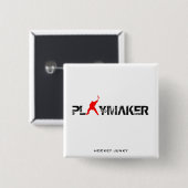 PLAYMAKER 缶バッジ (正面&裏面)