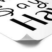 Playroom Rules ポスター (角)