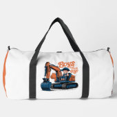 Playtime Atop the Bulldozer ダッフルバッグ (正面)