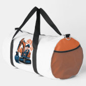 Playtime Atop the Bulldozer ダッフルバッグ (右コーナー)