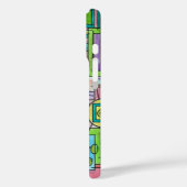 Playtime-Hand Painted Modern Geometric Art Case-Mate iPhoneケース (裏面 / 左)