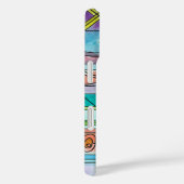 Playtime-Hand Painted Modern Geometric Art Case-Mate iPhoneケース (裏面 / 右)