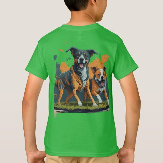 Playtime Pals. Tシャツ (裏面)