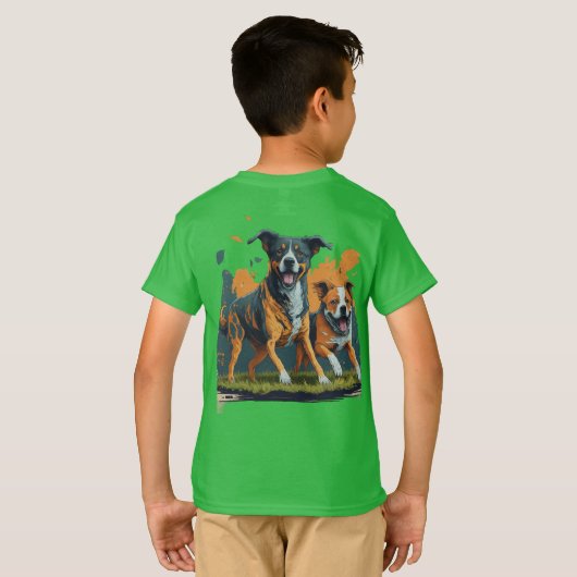 Playtime Pals. Tシャツ (裏面フル)