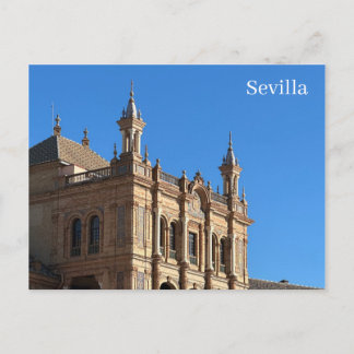 Plaza De Espana de Sevilla Postcard ポストカード
