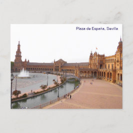 Plaza de Espana in Sevilla ポストカード