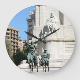 Plaza de Espanaaのマドリードの柱時計 ラージ壁時計