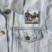 Plaza De La VirginおよびBasilica De Virgen 缶バッジ (インサイチュ)