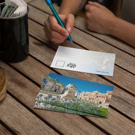 Plaza de Mayo Buenos Aires Argentina Postcard 招待状