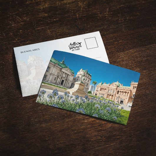 Plaza de Mayo Buenos Aires Argentina Postcard 招待状