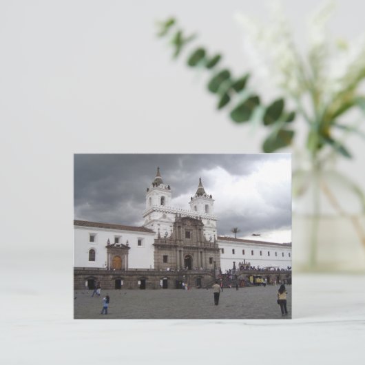 Plaza de San Francisco, Quito, Ecuador ポストカード (スタンド正面)
