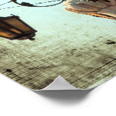 Plaza Light Music グランジ Notes ポスター (角)